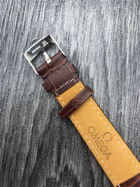 omega watch straps|genuine omega watch strap 18mm.